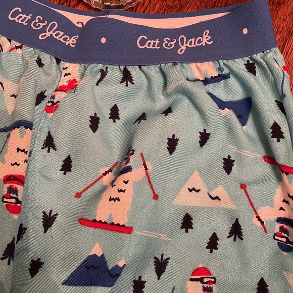 3 for $15 Cat & Jack pj bottoms size 8/10 - Picture 3 of 4